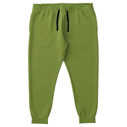 Deep Medium Lime Joggers PLUS (L-ME-DE) - Front PLUS