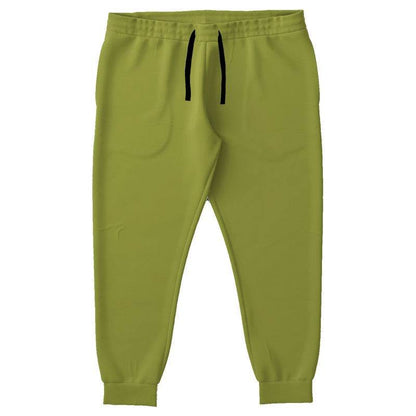 Deep Medium Lime Joggers PLUS (LY1-ME-DE) - Front PLUS