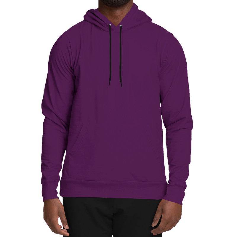 Deep Medium Magenta Hoodie (M-ME-DE) - Man Front