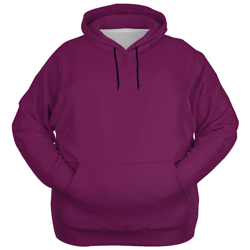 Deep Medium Magenta Hoodie PLUS (PIM2-ME-DE) - Ghost Front PLUS