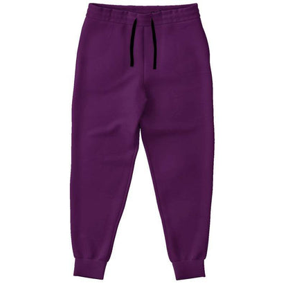 Deep Medium Magenta Joggers (M-ME-DE) - Front