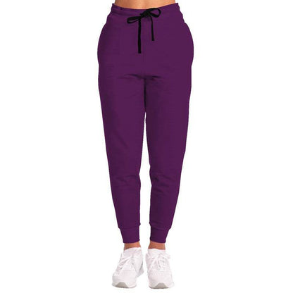 Deep Medium Magenta Joggers (M-ME-DE) - Woman Front