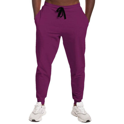 Deep Medium Magenta Joggers (PIM2-ME-DE) - Man Front