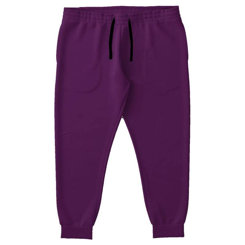 Deep Medium Magenta Joggers PLUS (M-ME-DE) - Front PLUS