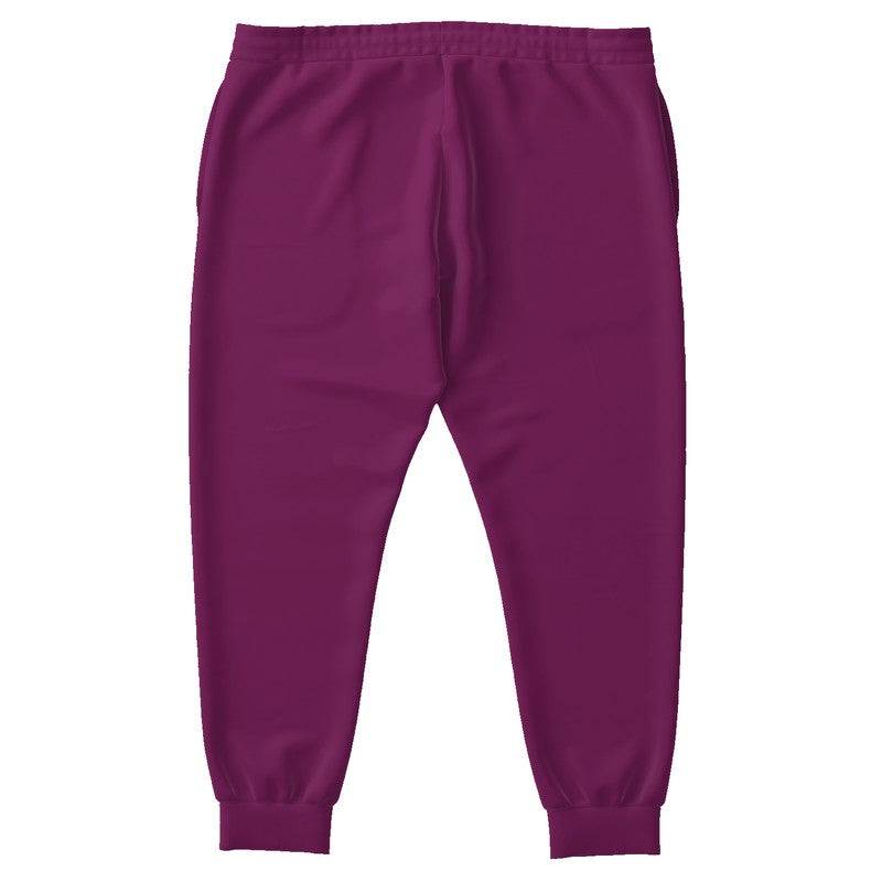 Deep Medium Magenta Joggers PLUS (PIM2-ME-DE) - Back PLUS