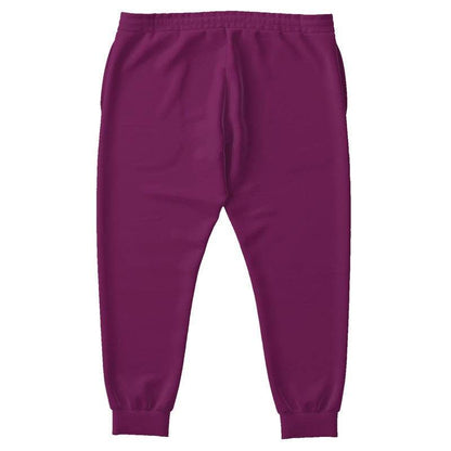 Deep Medium Magenta Joggers PLUS (PIM2-ME-DE) - Back PLUS