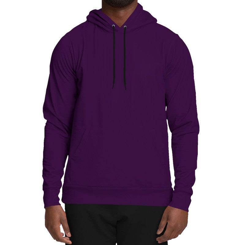 Deep Medium Purple Hoodie (MPU1-ME-DE) - Man Front