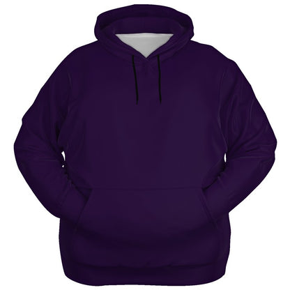 Deep Medium Purple Hoodie PLUS (MPU3-ME-DE) - Ghost Front PLUS