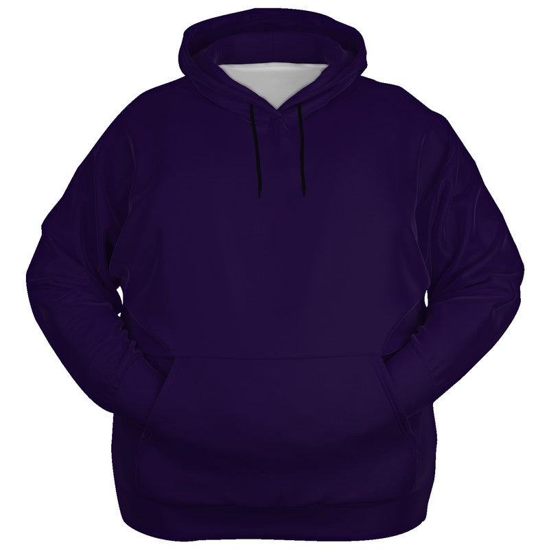Deep Medium Purple Hoodie PLUS (PU-ME-DE) - Ghost Front PLUS