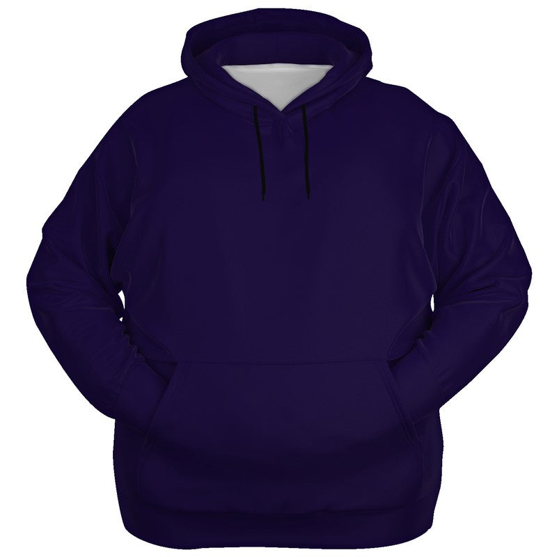 Deep Medium Purple Hoodie PLUS (PUI1-ME-DE) - Ghost Front PLUS