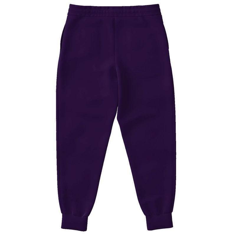 Deep Medium Purple Joggers (MPU3-ME-DE) - Back