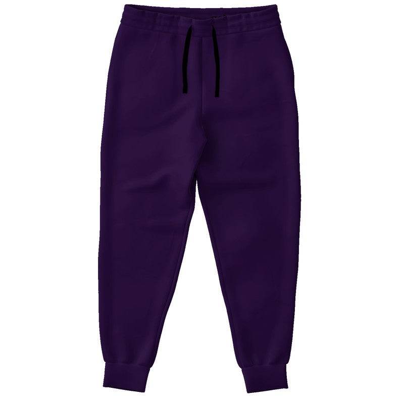 Deep Medium Purple Joggers (MPU3-ME-DE) - Front