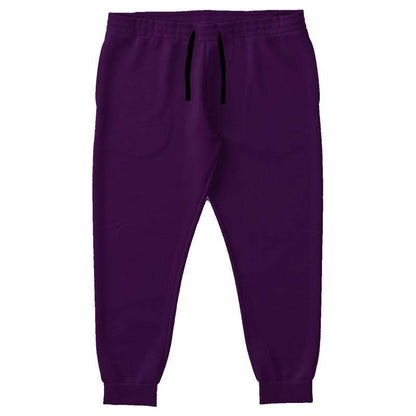Deep Medium Purple Joggers PLUS (MPU1-ME-DE) - Front PLUS