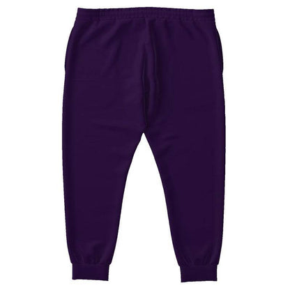 Deep Medium Purple Joggers PLUS (MPU3-ME-DE) - Back PLUS