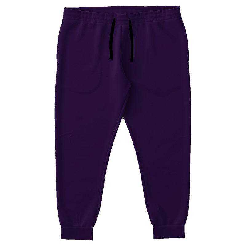 Deep Medium Purple Joggers PLUS (MPU3-ME-DE) - Front PLUS
