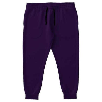 Deep Medium Purple Joggers PLUS (MPU3-ME-DE) - Front PLUS