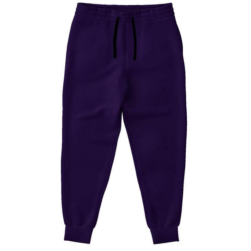 Deep Medium Purple Joggers (PU-ME-DE) - Front