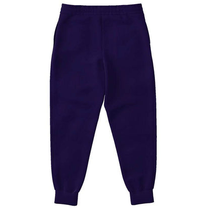 Deep Medium Purple Joggers (PUI1-ME-DE) - Back