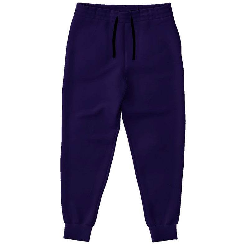 Deep Medium Purple Joggers (PUI1-ME-DE) - Front
