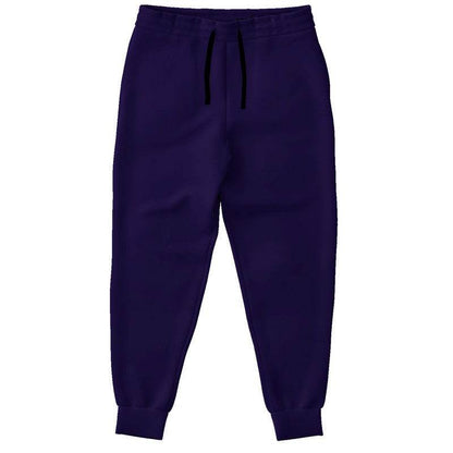 Deep Medium Purple Joggers (PUI1-ME-DE) - Front