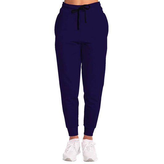 Deep Medium Purple Joggers (PUI1-ME-DE) - Woman Front