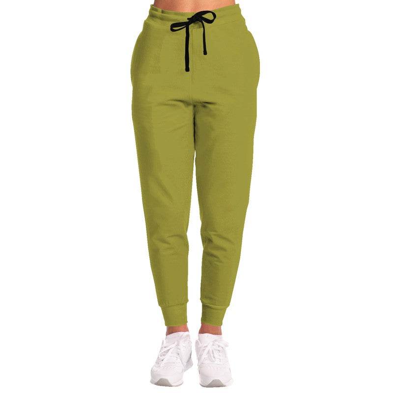 Deep Medium Yellow Joggers (LY2-ME-DE) - Woman Front