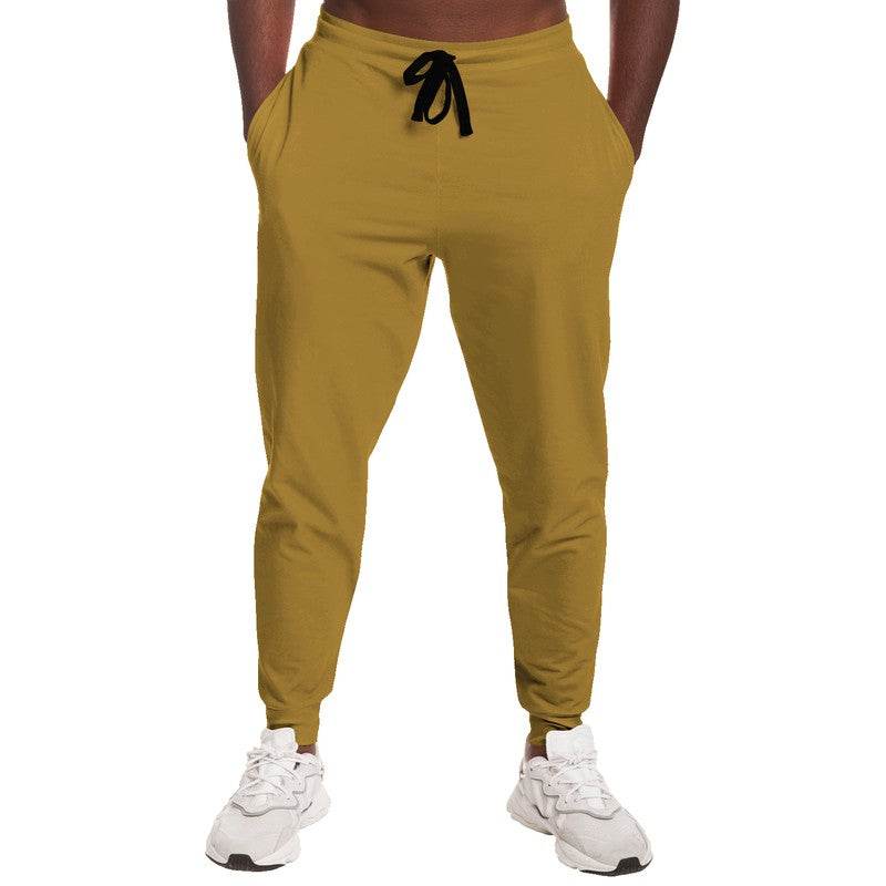 Deep Medium Yellow Joggers (YO1-ME-DE) - Man Front