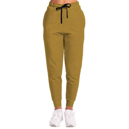 Deep Medium Yellow Joggers (YO1-ME-DE) - Woman Front