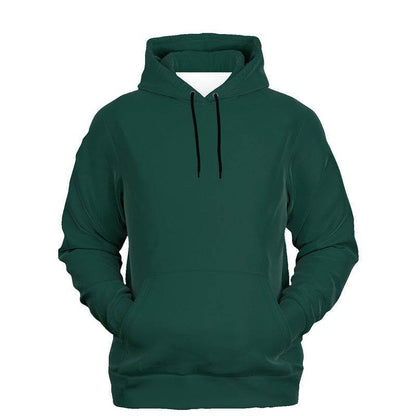 Deep Muted Blue-Green Hoodie (BG-MU-DE) - Ghost Front