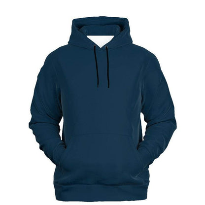 Deep Muted Blue Hoodie (B-MU-DE) - Ghost Front