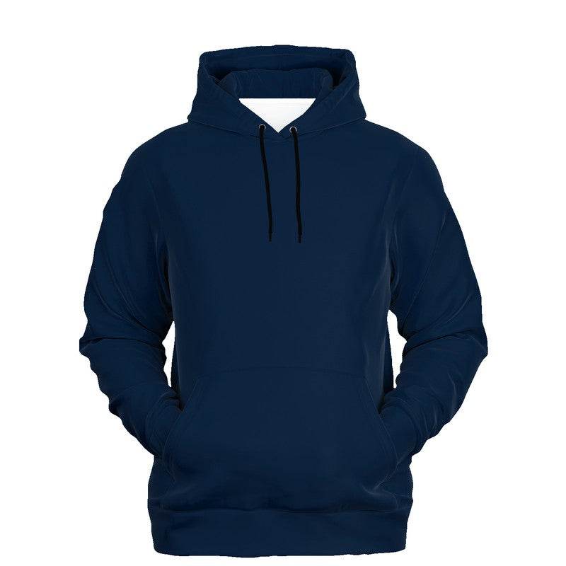 Deep Muted Blue Hoodie (IB2-MU-DE) - Ghost Front