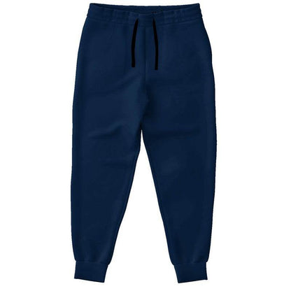 Deep Muted Blue Joggers (IB2-MU-DE) - Front