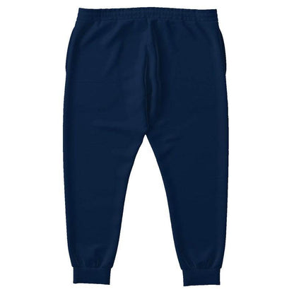 Deep Muted Blue Joggers PLUS (IB2-MU-DE) - Back PLUS
