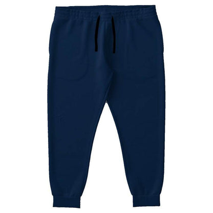 Deep Muted Blue Joggers PLUS (IB2-MU-DE) - Front PLUS