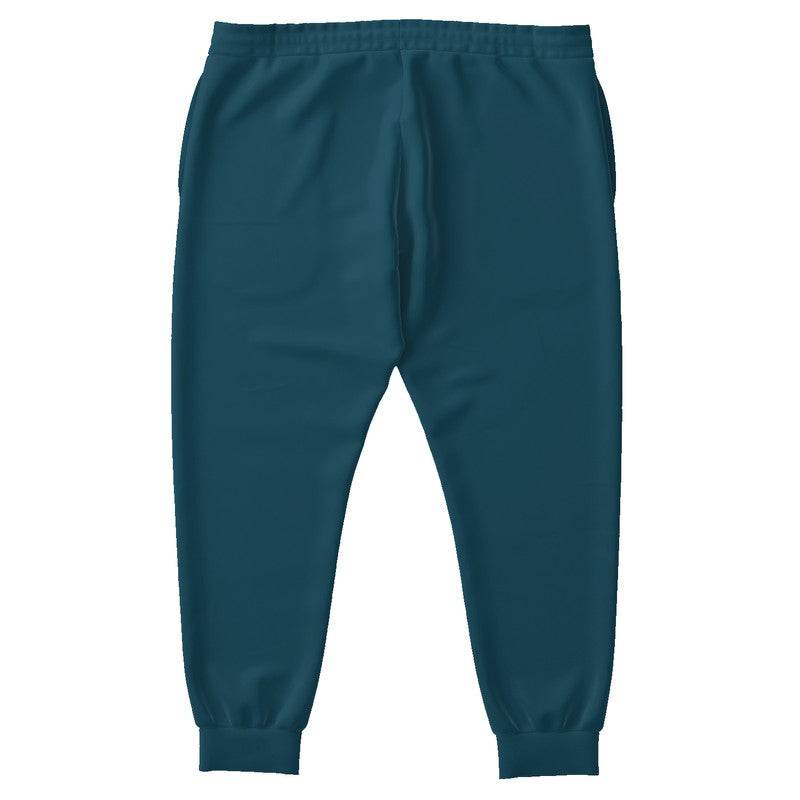 Deep Muted Cyan Joggers PLUS (BC2-MU-DE) - Back PLUS