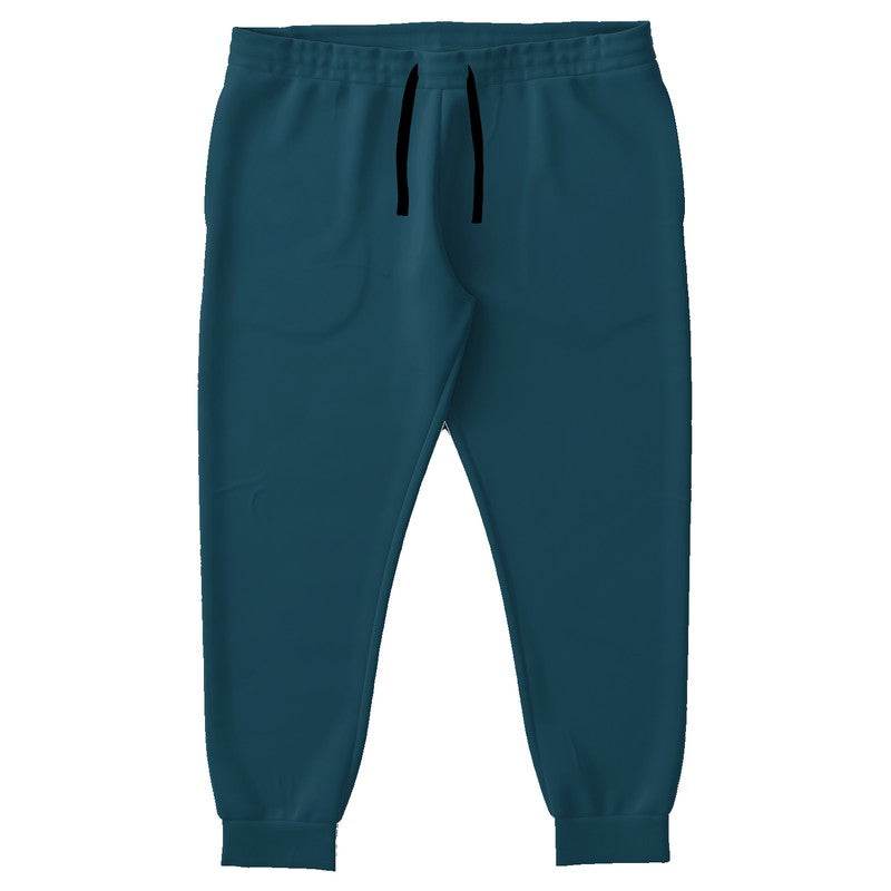 Deep Muted Cyan Joggers PLUS (BC2-MU-DE) - Front PLUS