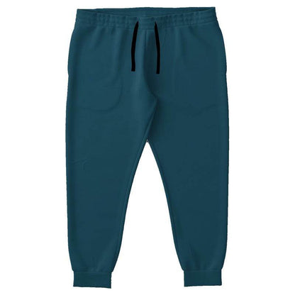 Deep Muted Cyan Joggers PLUS (BC2-MU-DE) - Front PLUS