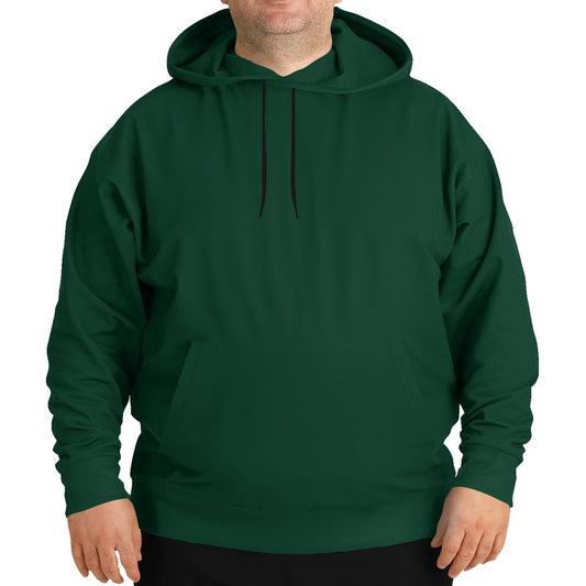 Deep Muted Green Hoodie PLUS (BGG2-MU-DE) - Man Front PLUS