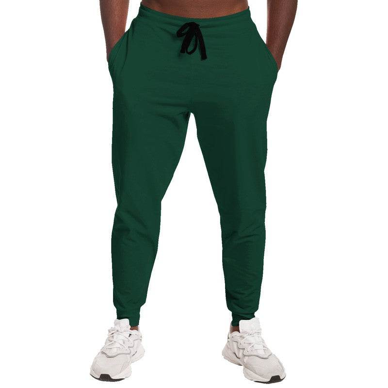 Deep Muted Green Joggers (BGG2-MU-DE) - Man Front