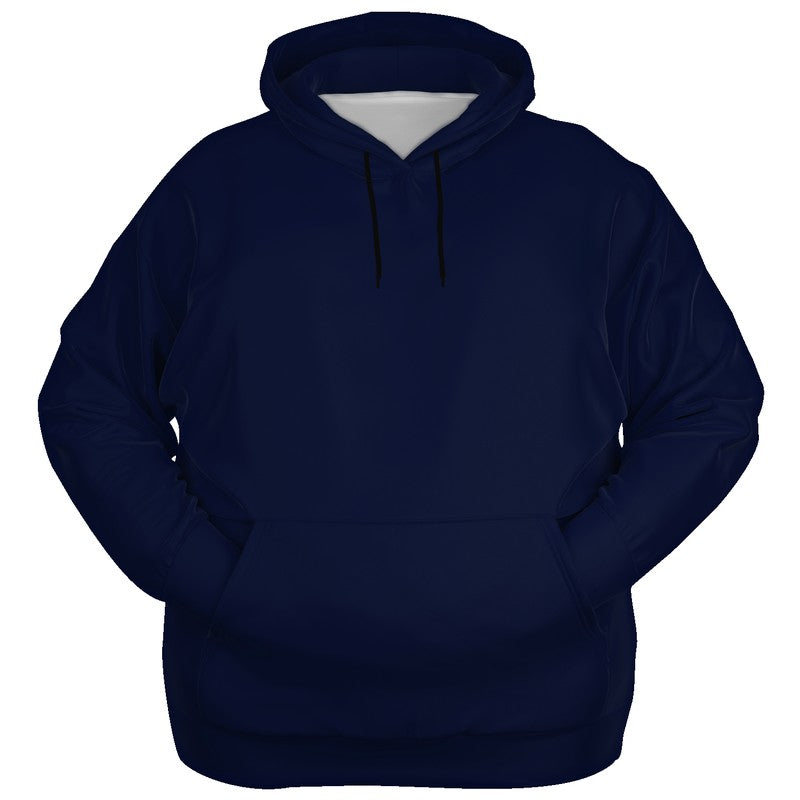 Deep Muted Indigo Hoodie PLUS (I-MU-DE) - Ghost Front PLUS