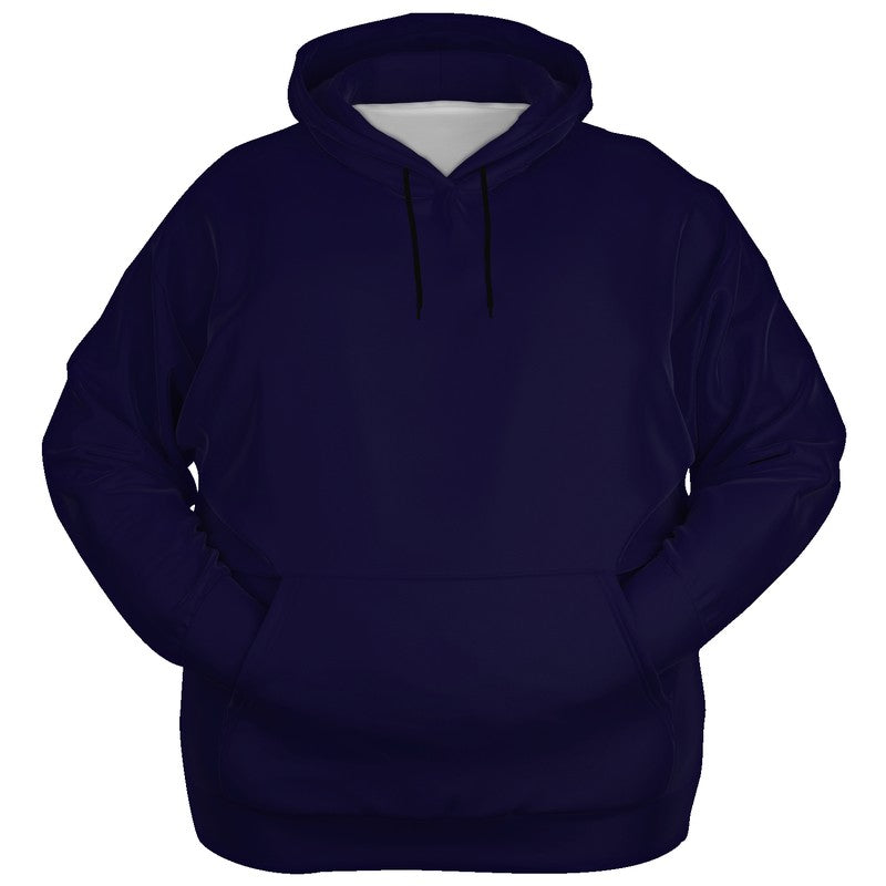 Deep Muted Indigo Hoodie PLUS (PUI2-MU-DE) - Ghost Front PLUS