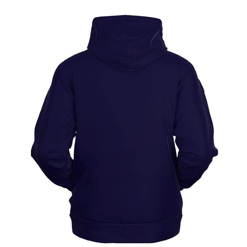 Deep Muted Indigo Hoodie (PUI2-MU-DE) - Ghost Back