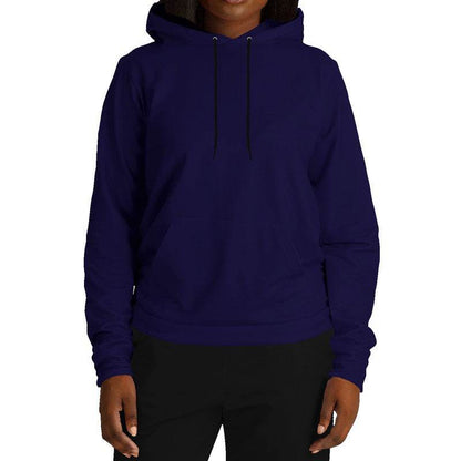 Deep Muted Indigo Hoodie (PUI2-MU-DE) - Woman Front