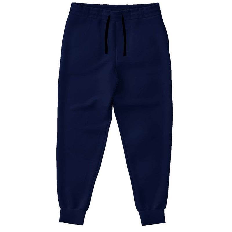 Deep Muted Indigo Joggers (I-MU-DE) - Front