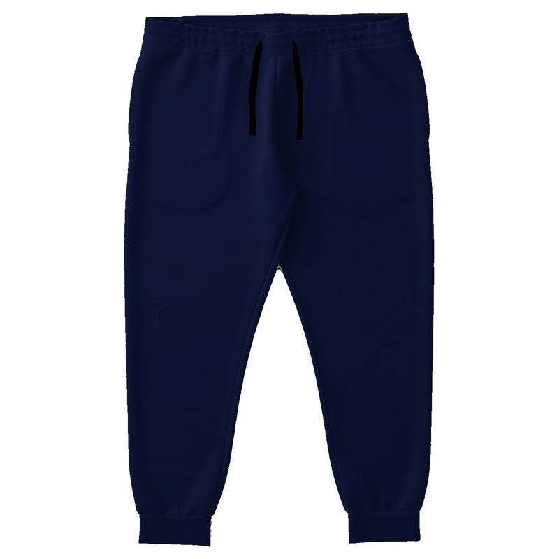 Deep Muted Indigo Joggers PLUS (I-MU-DE) - Front PLUS