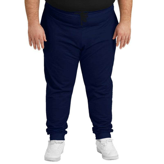 Deep Muted Indigo Joggers PLUS (I-MU-DE) - Man Front PLUS