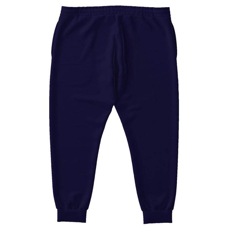 Deep Muted Indigo Joggers PLUS (PUI2-MU-DE) - Back PLUS