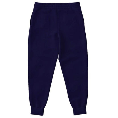 Deep Muted Indigo Joggers (PUI2-MU-DE) - Back