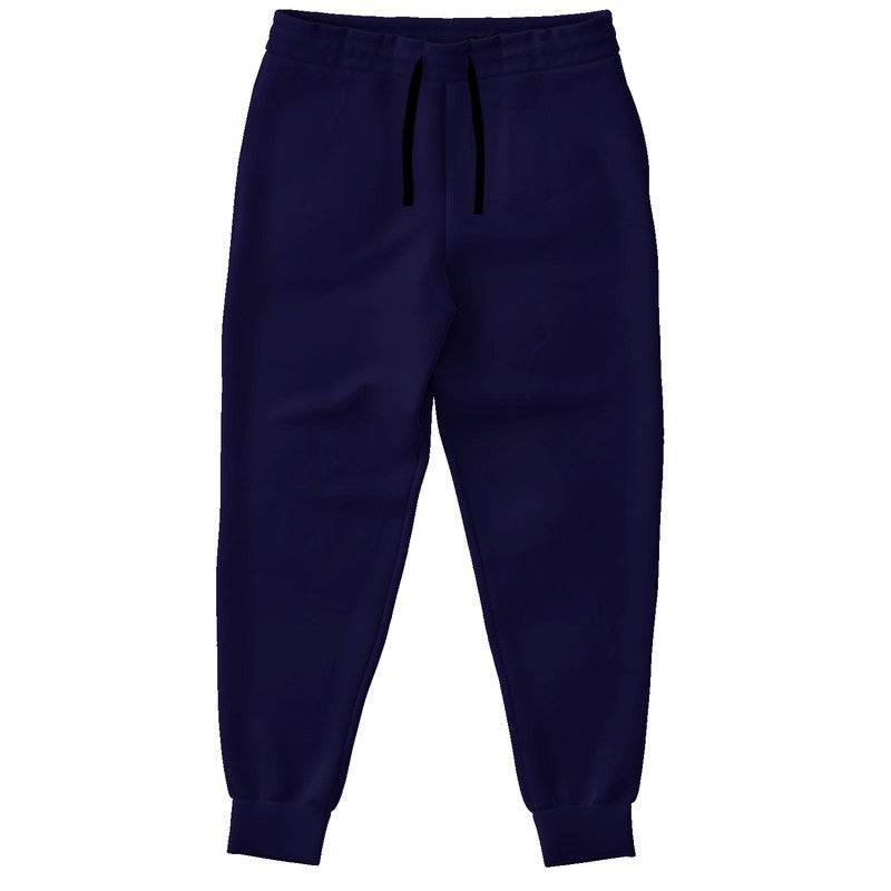 Deep Muted Indigo Joggers (PUI2-MU-DE) - Front