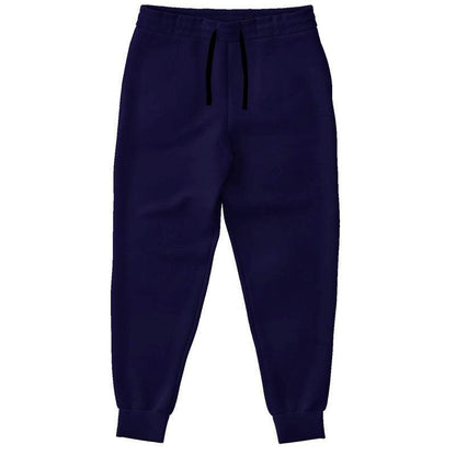 Deep Muted Indigo Joggers (PUI2-MU-DE) - Front